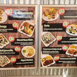 Chote’s Tacos - Menu