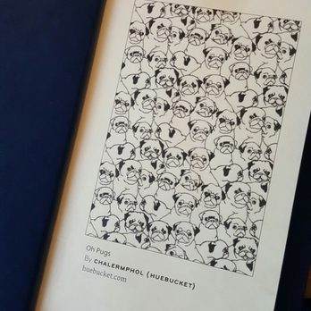Pagu - Such a cute menu! great idea with the magnet menu, but it disassembles too easily, and is hard to read because of the binding... - Japanese Near Me - Cambridge, Massachusetts