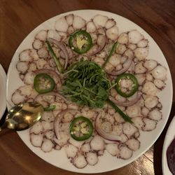 Main Street Steakhouse - Octopus sashimi