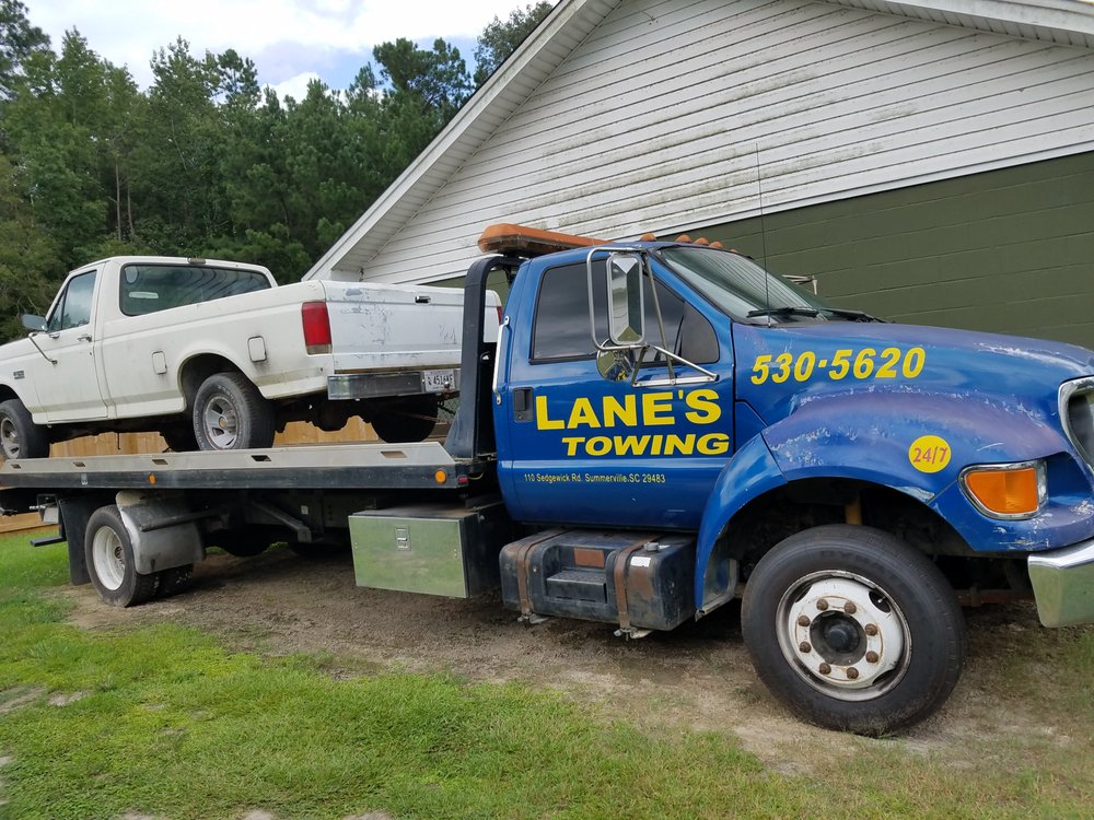 LANE’S TOWING Updated September 2024 110 Sedgewick Rd, Summerville