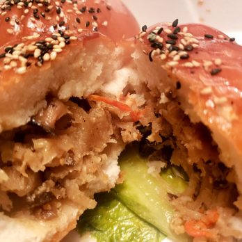 Pho Fresh - Inside the Sexy Honay Baked Banh Bao. These were awesome! - Vietnamese Near Me - Rancho Cordova, California Pho Fresh - Inside the Sexy Honay Baked Banh Bao. These were awesome! - Vietnamese Near Me - Rancho Cordova, California