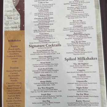 11th Street Diner - Menu - American Near Me - Miami Beach, Florida