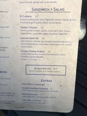 Menu photo 4 Burgoo Bistros Vancouver, BC