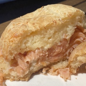 Cafe de Casa - Salmon & Brazilian Cream Cheese Cheese Bread Sandwich - Coffee & Tea Near Me - San Francisco, California Cafe de Casa - Salmon & Brazilian Cream Cheese Cheese Bread Sandwich - Coffee & Tea Near Me - San Francisco, California