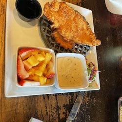 Veracruz Cafe - Blue Corn Chicken & Waffles