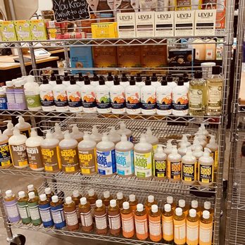 True Food - a variety of products on a shelf - Coffee & Tea Near Me - Westwood, New Jersey