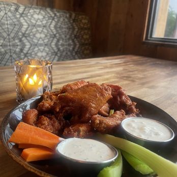 Eureka! - Wings - orange Chile glaze - American Near Me - Indian Wells, California