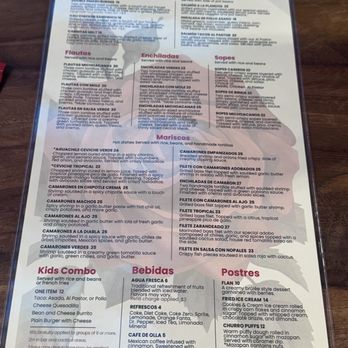 Rosa Madera - More of the menu. - Mexican Near Me - Santa Ana, California