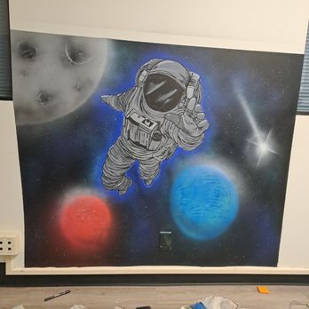 KhanArt - Space- A highly motivational piece for several of our clients. - Commissioned Artists Near Me KhanArt - Space- A highly motivational piece for several of our clients. - Commissioned Artists Near Me