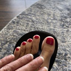 Regal Nails, Salon & Spa - I like nails on fingers and toes very short so I LOVE this look.