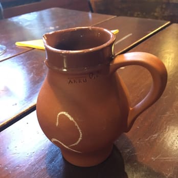 Historische Weinwirtschaft - Pitcher for single wine glass orders - German Near Me - Oberwesel, RP Historische Weinwirtschaft - Pitcher for single wine glass orders - German Near Me - Oberwesel, RP