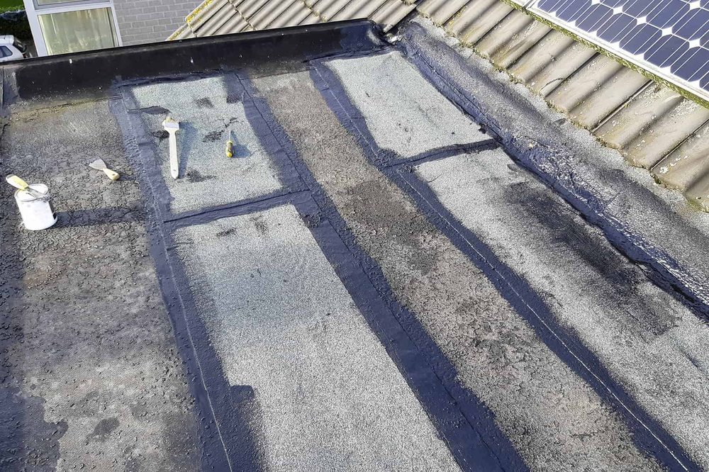 Slide of Emergency Roof Patching
