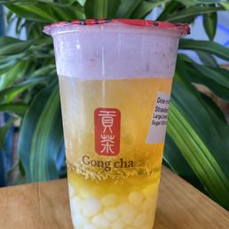 Strawberry Milk Foam Green Tea Strawberry Milk Foam Green Tea