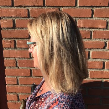 MANE Salon - This is a side view of the color Nicholas did. He's truly an artist! - Hair Salons Near Me - Redlands, California