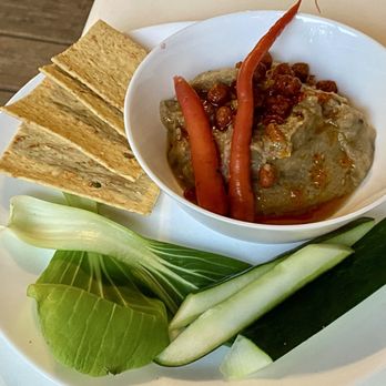 Topsoil - Za'atar Smoked Eggplant Hummus - Breakfast & Brunch Near Me - Travelers Rest, South Carolina Topsoil - Za'atar Smoked Eggplant Hummus - Breakfast & Brunch Near Me - Travelers Rest, South Carolina