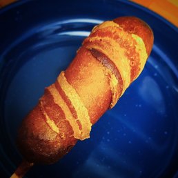 Bacon Wrapped Corn Dog