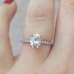 Marie's Jewelry - Custom Moissanite Diamond Ring