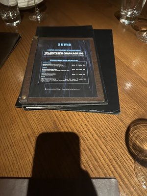 Menu photo 2 Zuma Boston, MA