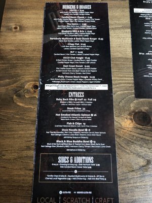 Menu photo 1 OCCO Kitchen Innes Ottawa, ON Menu photo 1 OCCO Kitchen Innes Ottawa, ON