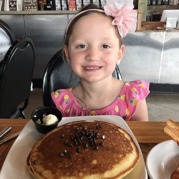 Stewart's Bistro - Huge chocolate chip pancakes! - Coffee & Tea Near Me - Wake Forest, North Carolina