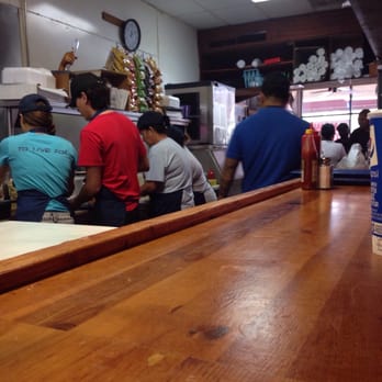 Miller's Cafe - Assembly line and pay out.. - Burgers Near Me - Houston, Texas