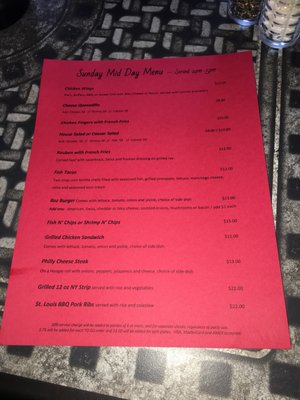 Menu photo 8 Rum Runners Christiansted, VI