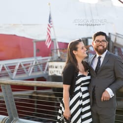 Jessica Keener Photography - Engagement session, behind the MOHAI, Seattle, WA.