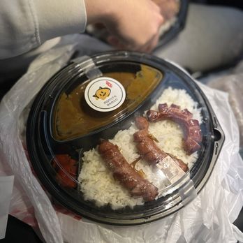 Monsta Ramen - Sausage curry rice with ground pork - Japanese Curry Near Me - San Diego, California Monsta Ramen - Sausage curry rice with ground pork - Japanese Curry Near Me - San Diego, California