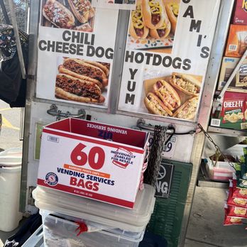 Sami's Hot Dog Cart - a variety of hotdogs - Food Stands Near Me - Washington, DC, District of Columbia Sami's Hot Dog Cart - a variety of hotdogs - Food Stands Near Me - Washington, DC, District of Columbia