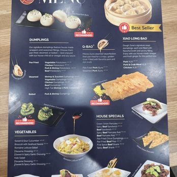 Dough Zone Dumpling House - Menu - Noodles Near Me - Campbell, California Dough Zone Dumpling House - Menu - Noodles Near Me - Campbell, California