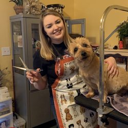 KatWalk Grooming - Katie and her pup, Jack.