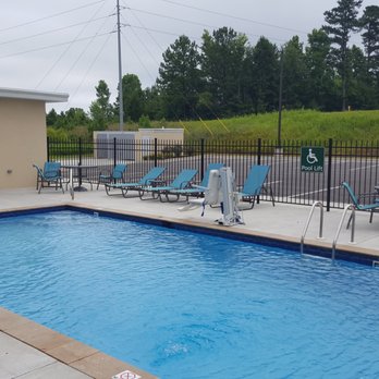 La Quinta by Wyndham Cullman - The pool looked very nice, but was closed for maintenance during our one-night stay. - Hotels Near Me - Cullman, Alabama