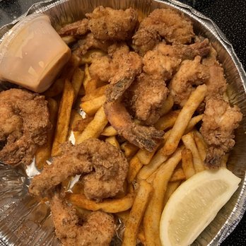 Ben's Crab - Fried Shrimp Basket (10) To Go - Seafood Near Me - Oceanside, New York Ben's Crab - Fried Shrimp Basket (10) To Go - Seafood Near Me - Oceanside, New York