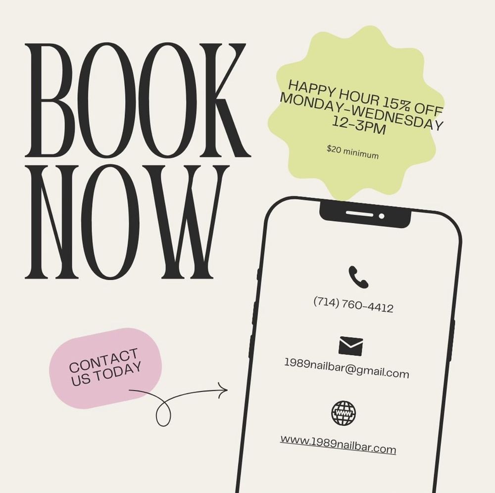 1989 NAIL BAR Updated September 2024 337 Photos & 219 Reviews