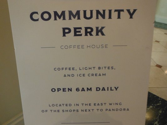 Community Perk by null