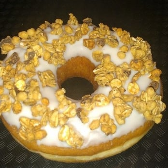 Wild Bill's Donuts & Bakery - Dark chocolate granola crunch donut - Donuts Near Me - Edmond, Oklahoma Wild Bill's Donuts & Bakery - Dark chocolate granola crunch donut - Donuts Near Me - Edmond, Oklahoma