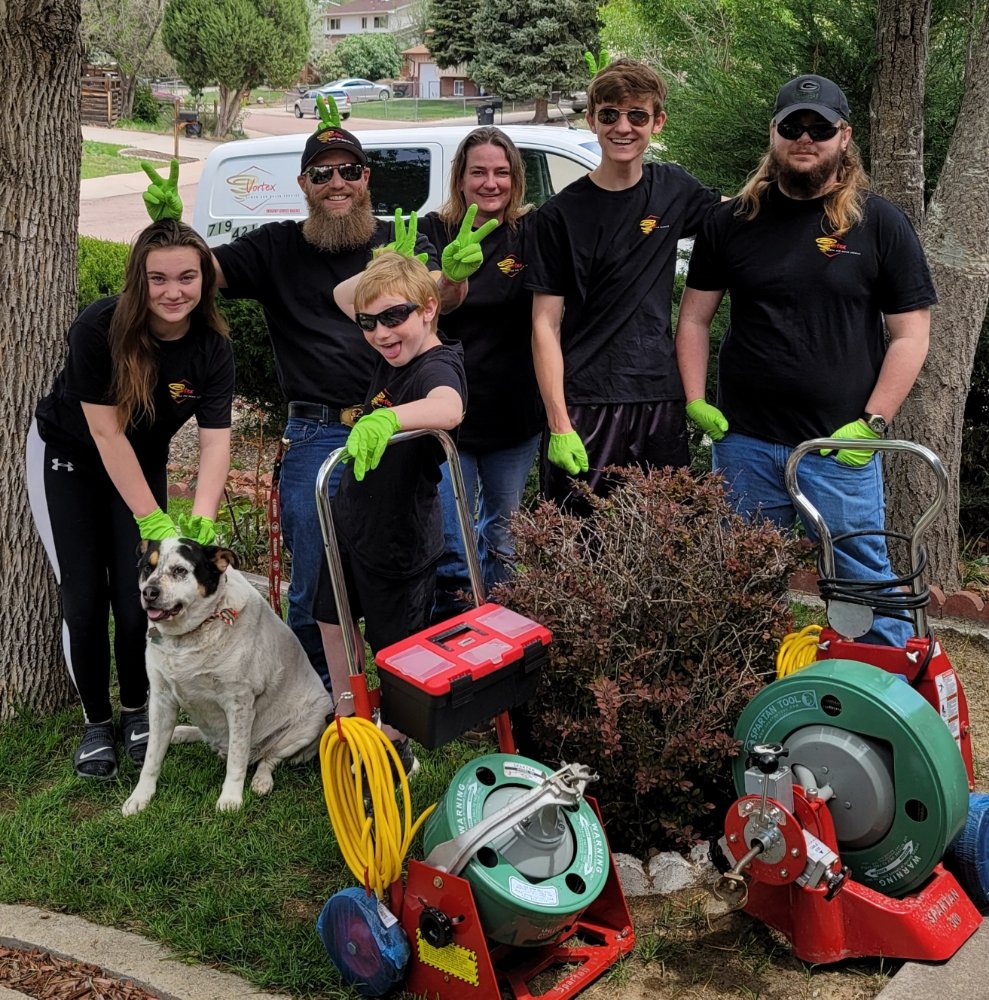 Slide of Vortex Sewer and Drain Service