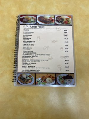 Menu photo 5 El Papaturro Houston, TX