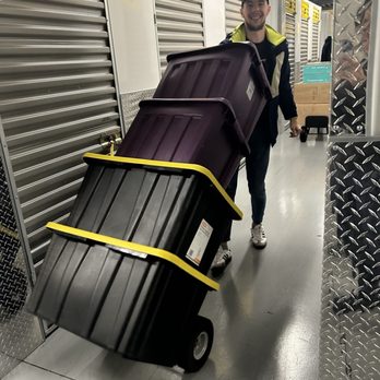 Albo Moving - 4 heavy crates on a dolly - NBD - Movers Near Me - Levittown , Pennsylvania