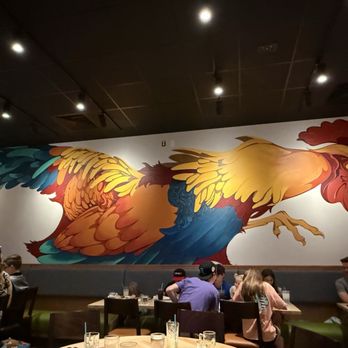 Neat Bird - Rooster mural - Chicken Shop Near Me - Chesapeake, Virginia