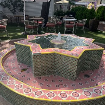 Paradiso - Beautiful fountain in the courtyard - Bars Near Me - Dallas, Texas