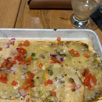 The Hoppy Gnome - Veggie flatbread - New American Near Me - Fort Wayne, Indiana