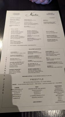 Menu photo 2 Napolese Pizzeria Indianapolis, IN Menu photo 2 Napolese Pizzeria Indianapolis, IN