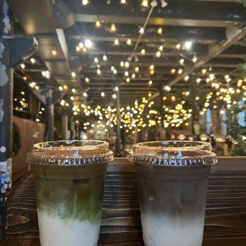 Sawada Coffee - Military latte and pumpkin spice hojicha - Coffee & Tea Near Me - Chicago, Illinois