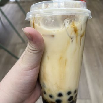 Dreami Tea - Caramel milk tea with boba pearls - Bubble Tea Near Me - Russellville, Arkansas Dreami Tea - Caramel milk tea with boba pearls - Bubble Tea Near Me - Russellville, Arkansas