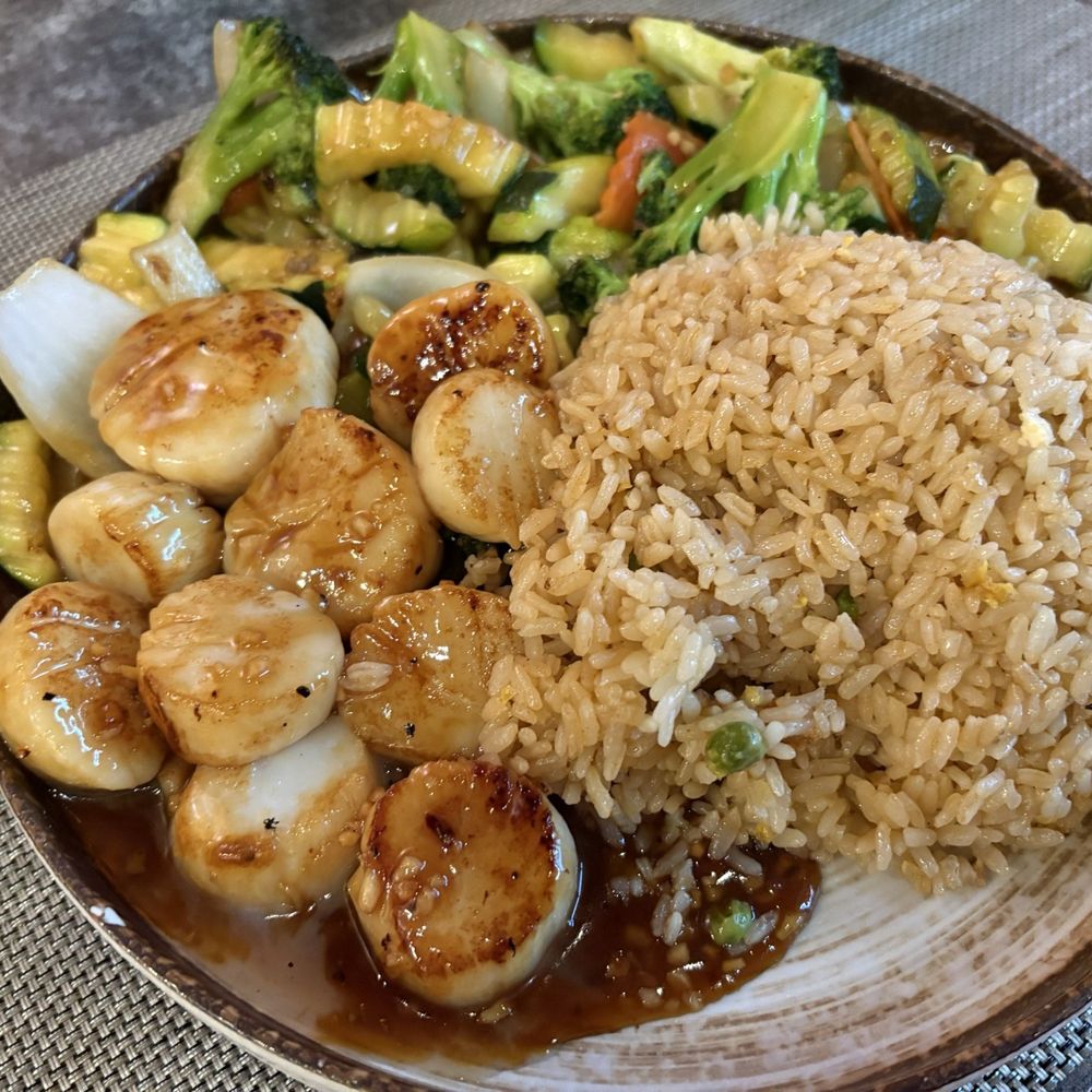 Hibachi Scallop dinner Hibachi Scallop dinner