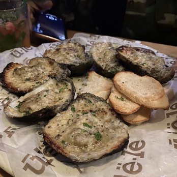 Ulele - Half dozen Charbroiled oysters - New American Near Me - Tampa, Florida