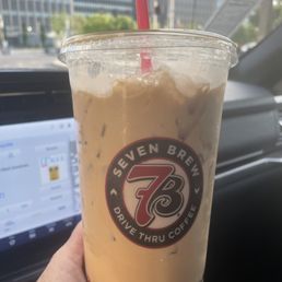 Blonde iced coffee