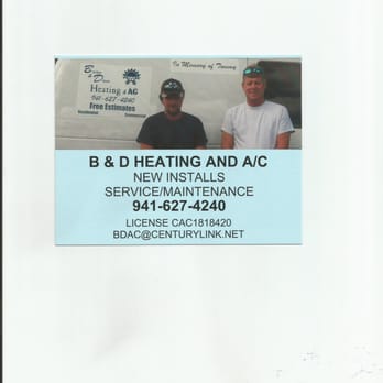 B & D Heating and A/C - Heating & Air Conditioning/HVAC Near Me - Port Charlotte, Florida B & D Heating and A/C - Heating & Air Conditioning/HVAC Near Me - Port Charlotte, Florida