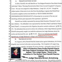 George E McDonald Hall of Justice - CORRUPTION AT IT'S BEST PLAN DENIAL OF THE EXISTENCE OF PLAINTIFF COURT FILED APPEAL